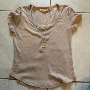 Pink Rose Beige Top
